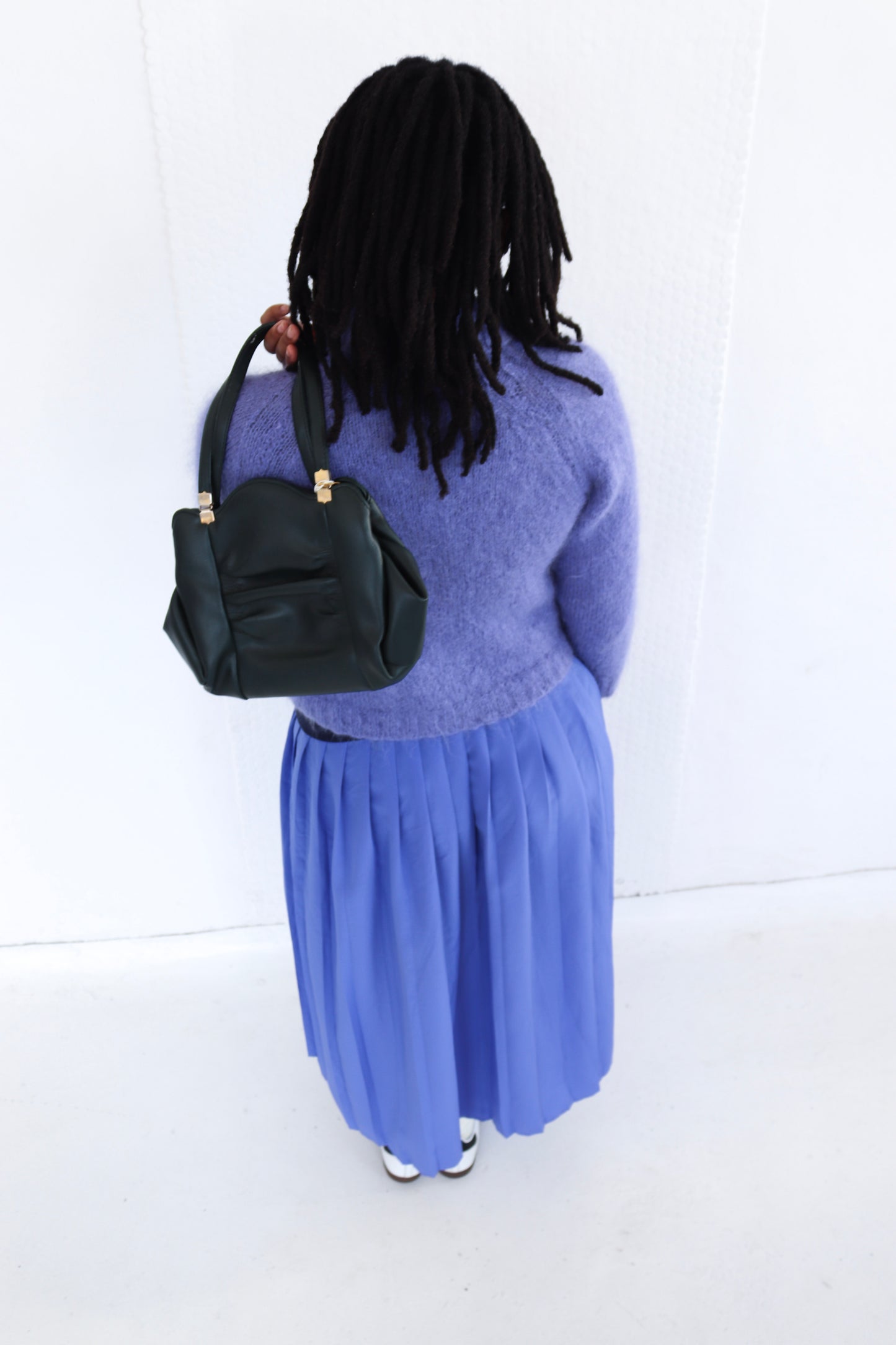 Purple Mohair Knit
