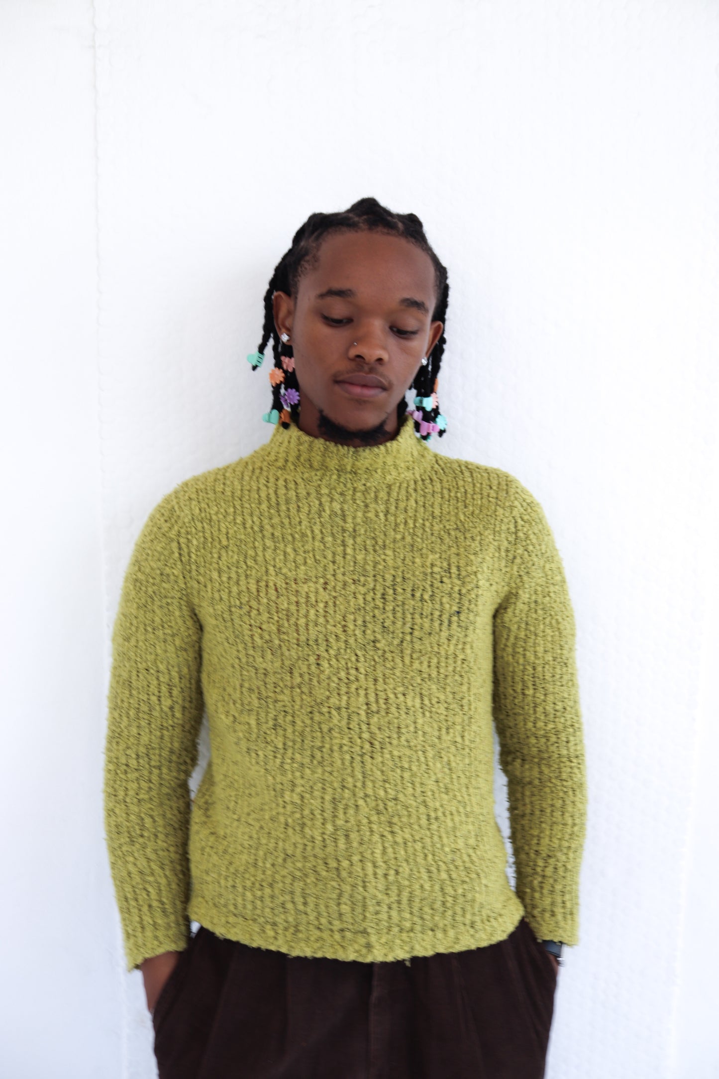 Green Chunky Knit
