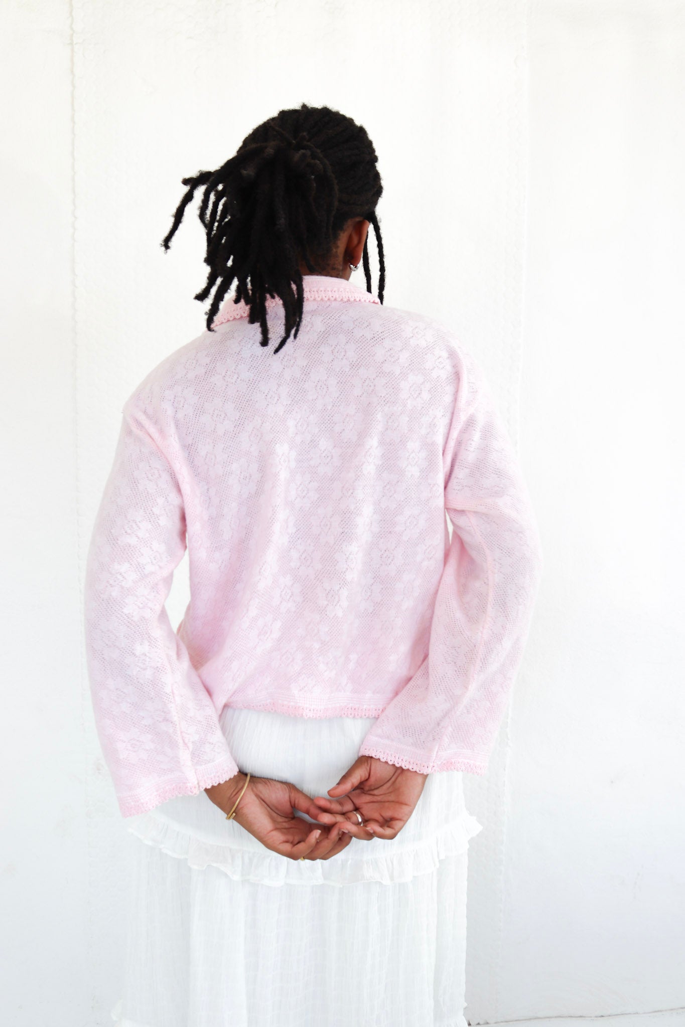 Pink Cardigan