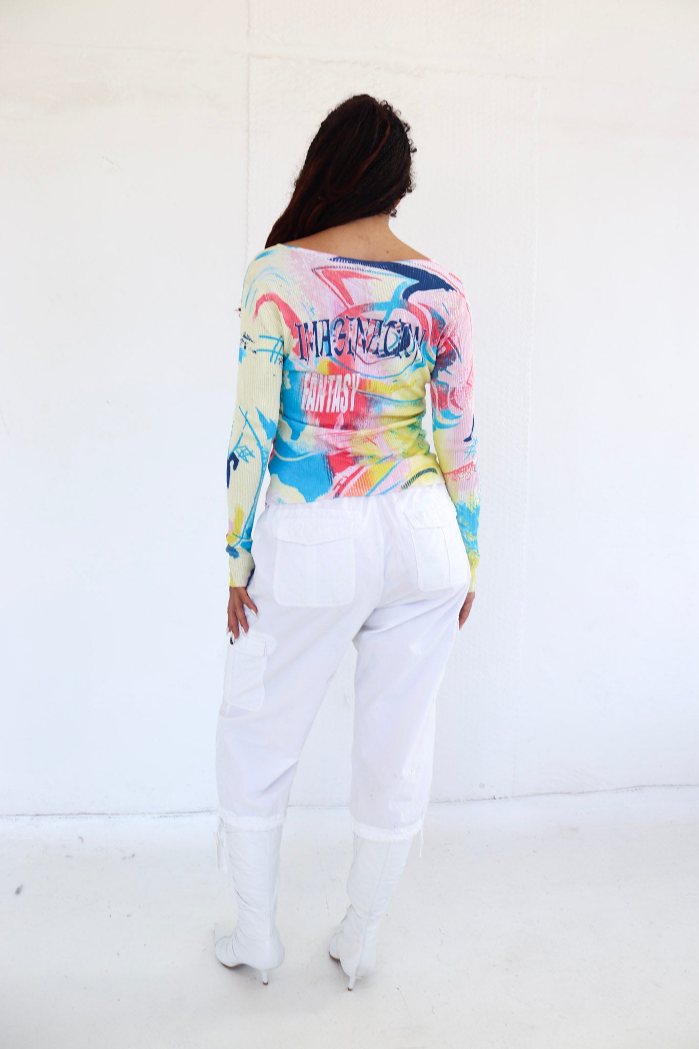 Graphic Long Sleeve Top