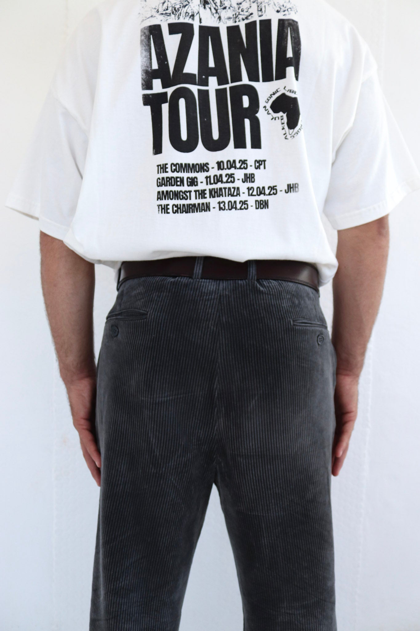 Grey Corduroy Pants