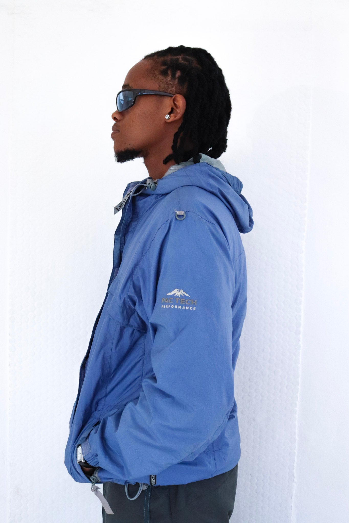 Blue Rain Jacket