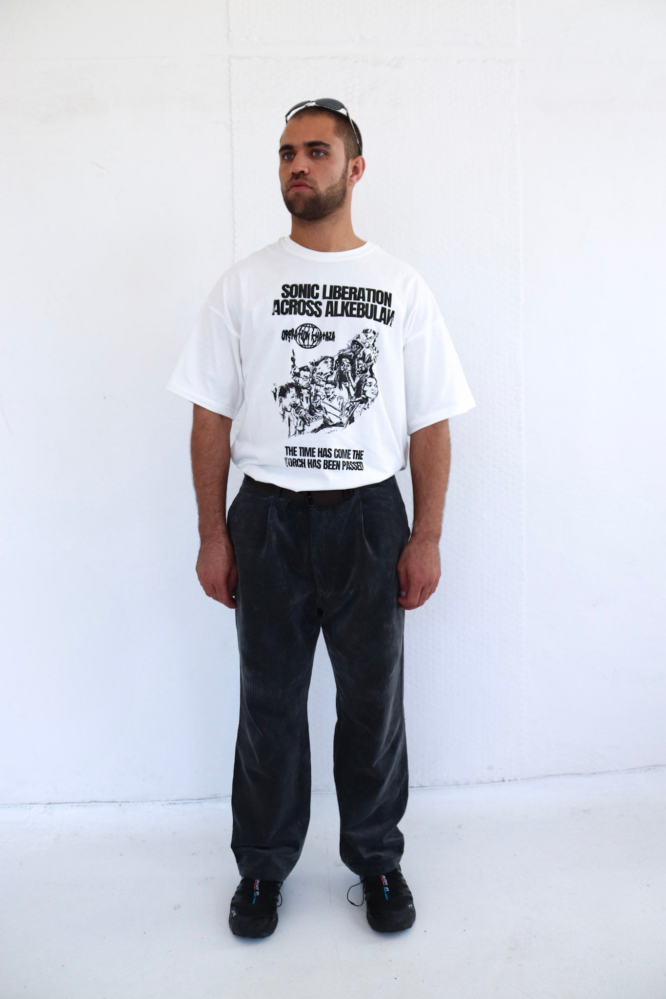 Grey Corduroy Pants