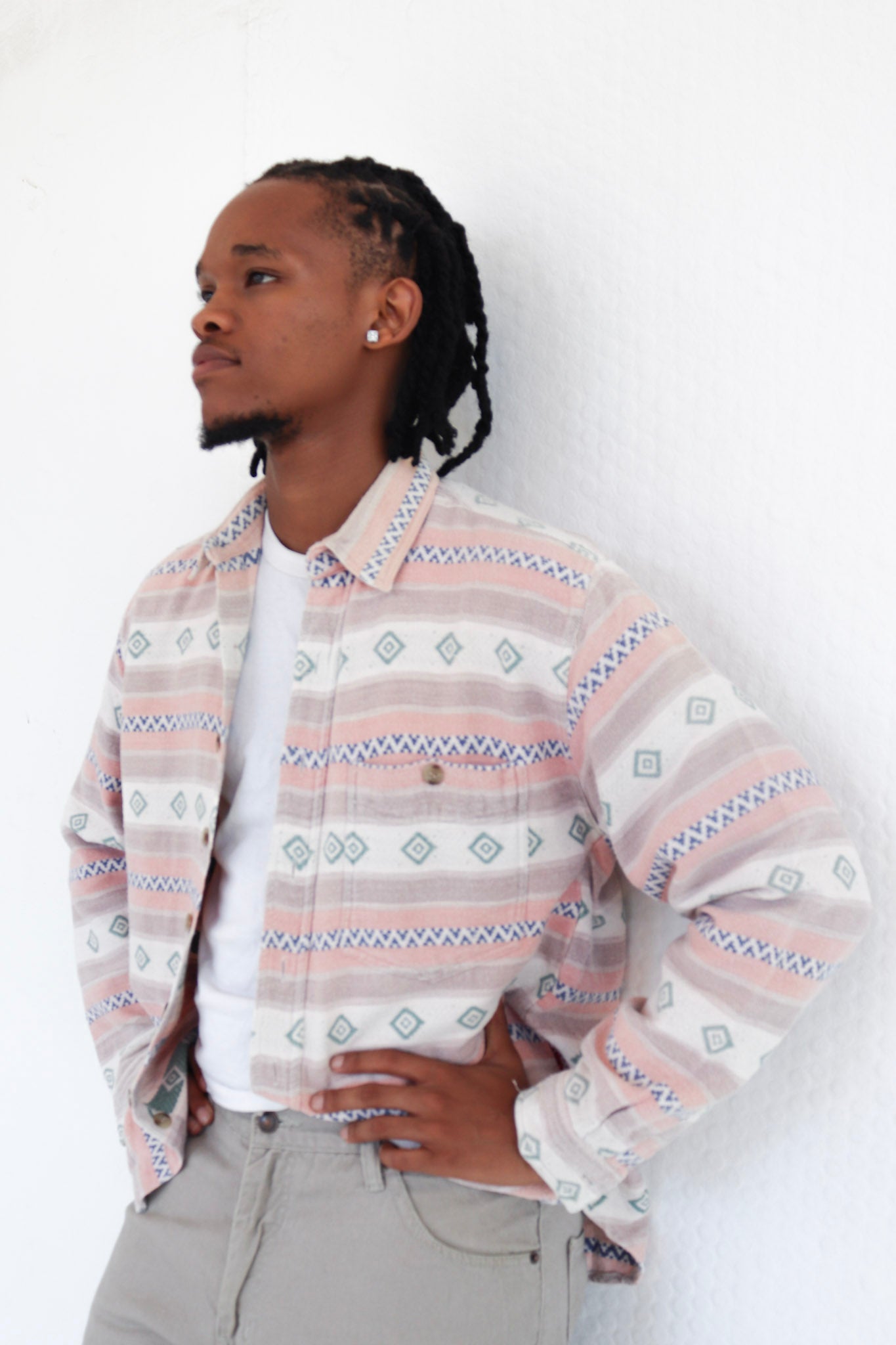 Pink Flannel Shirt