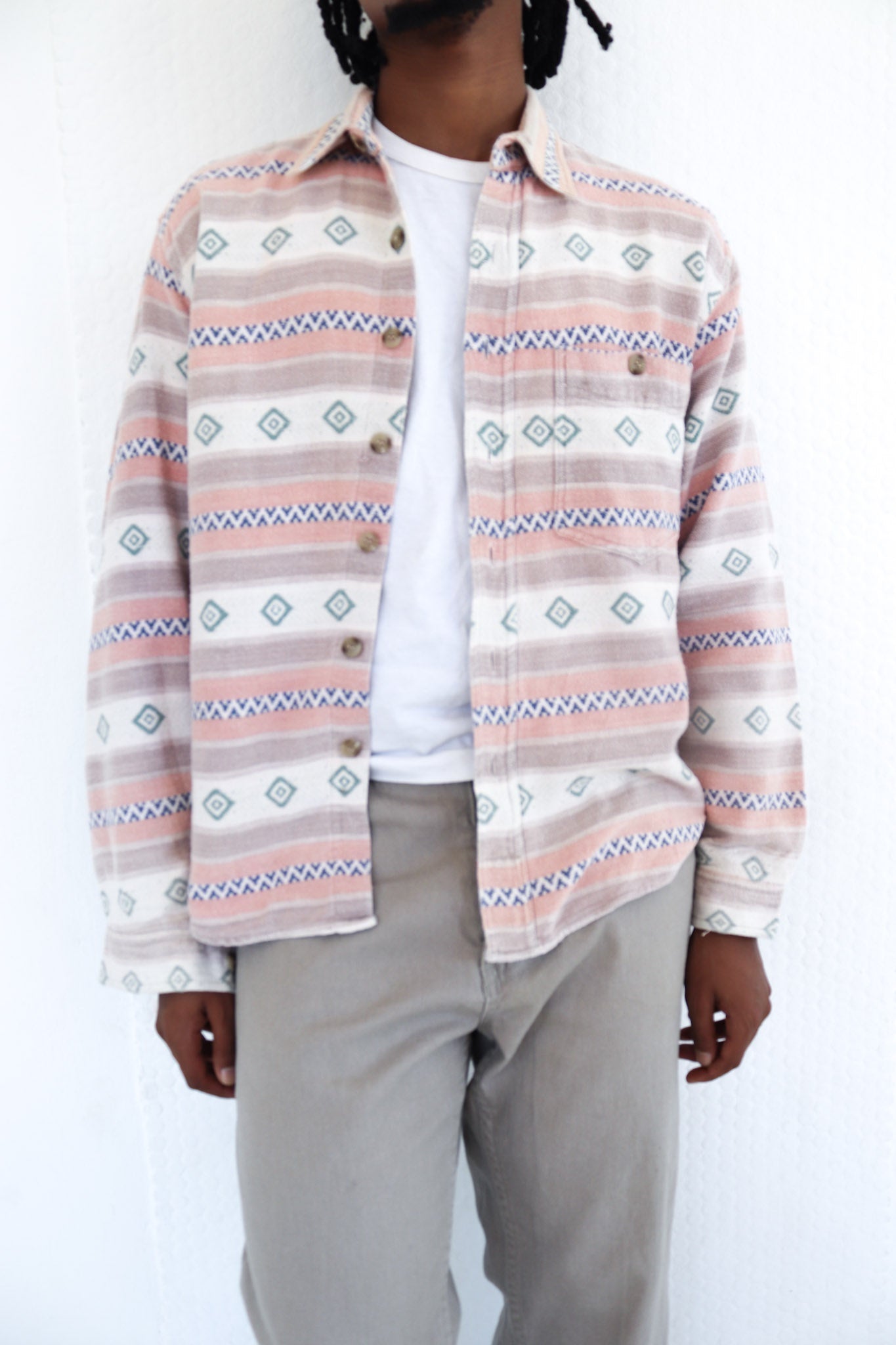 Pink Flannel Shirt