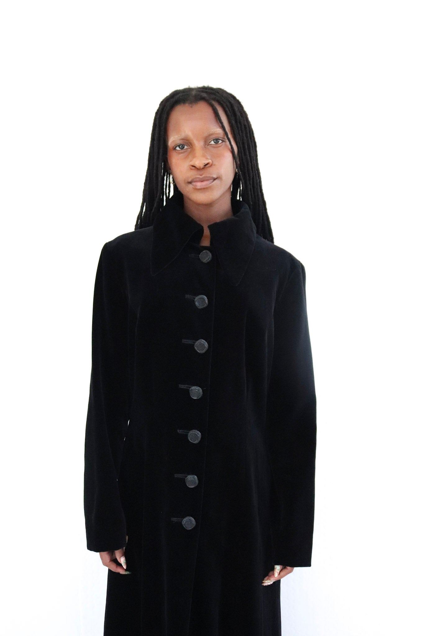 Black Velvet Coat