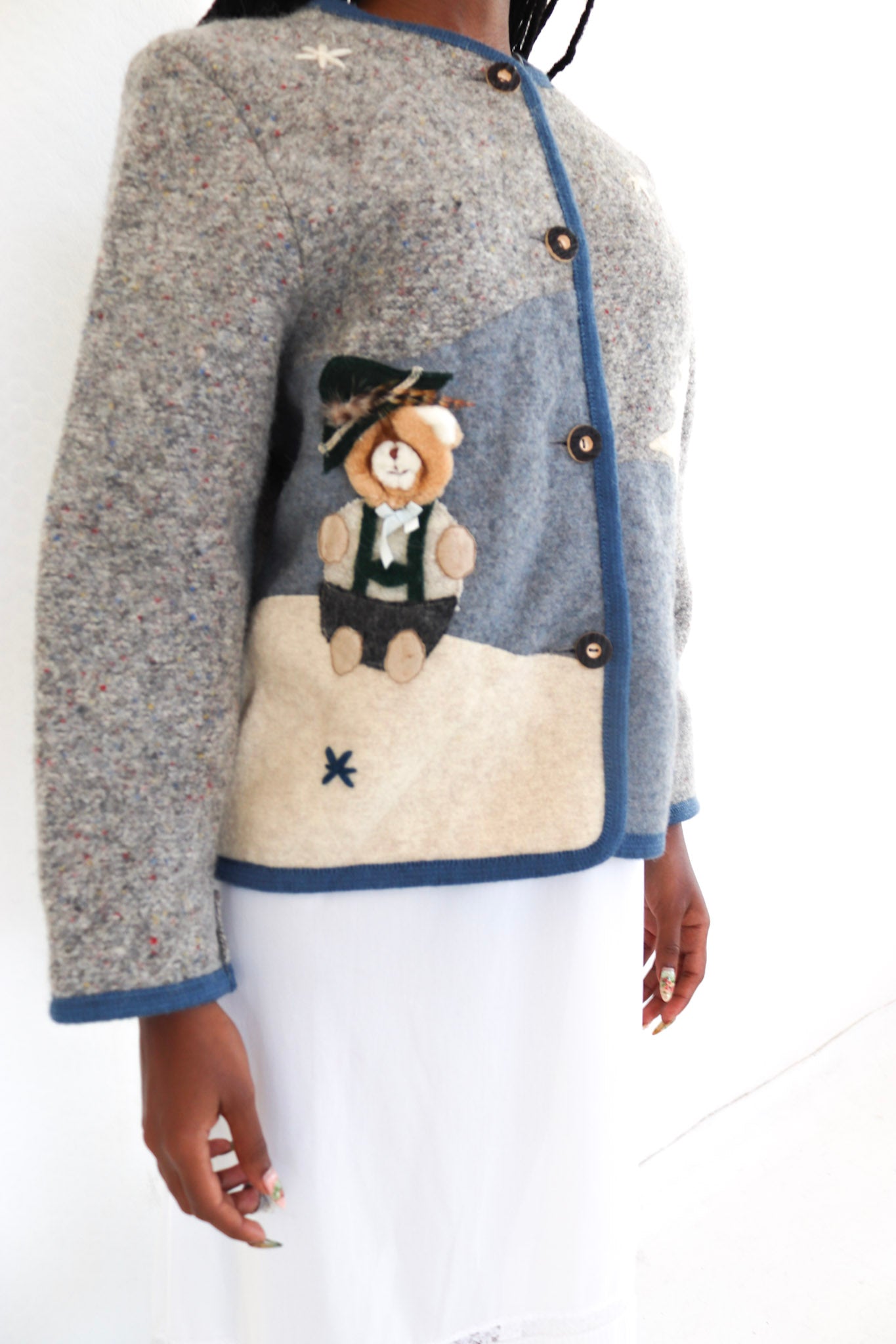 Grey Teddy Coat