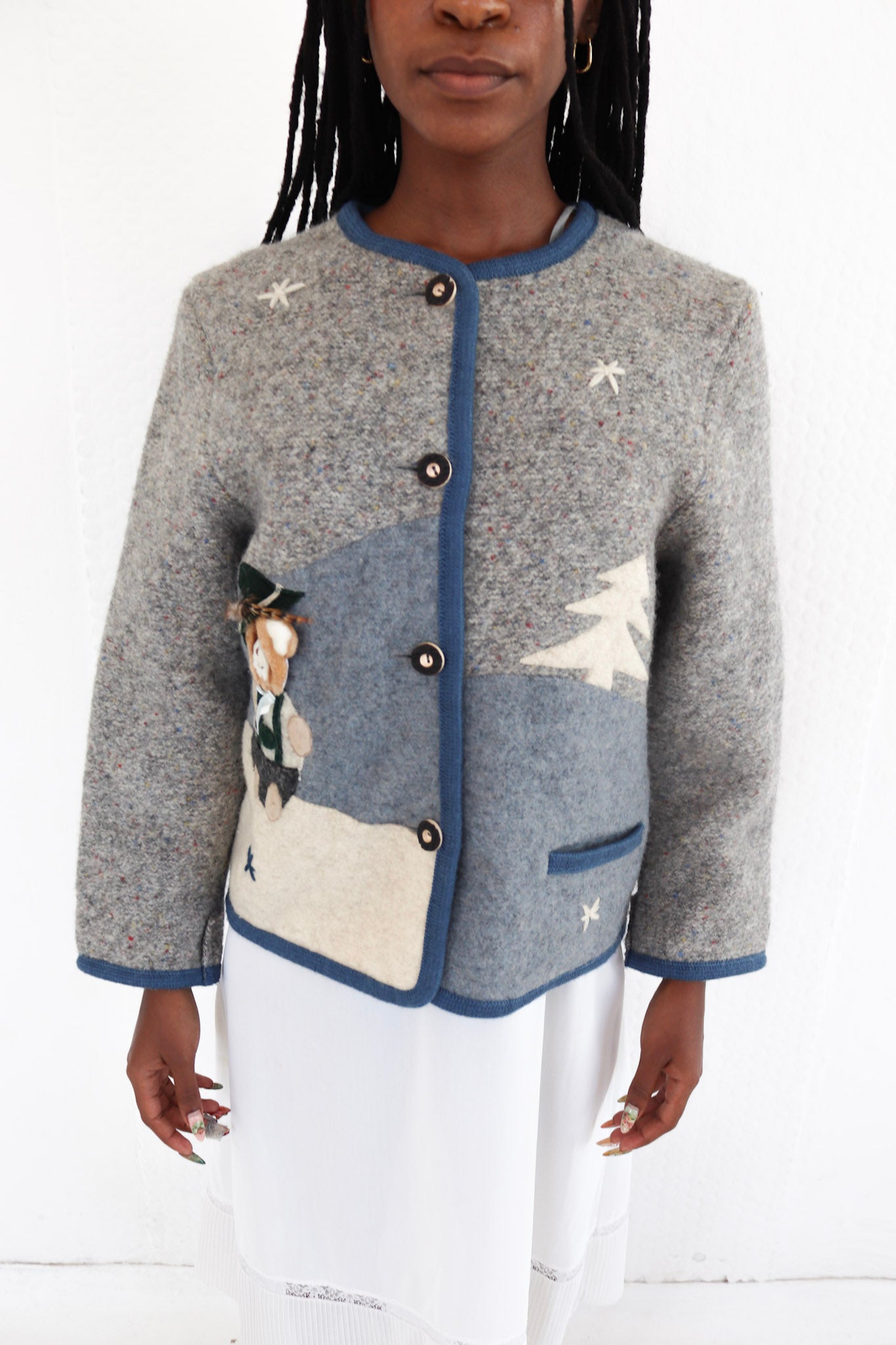 Grey Teddy Coat