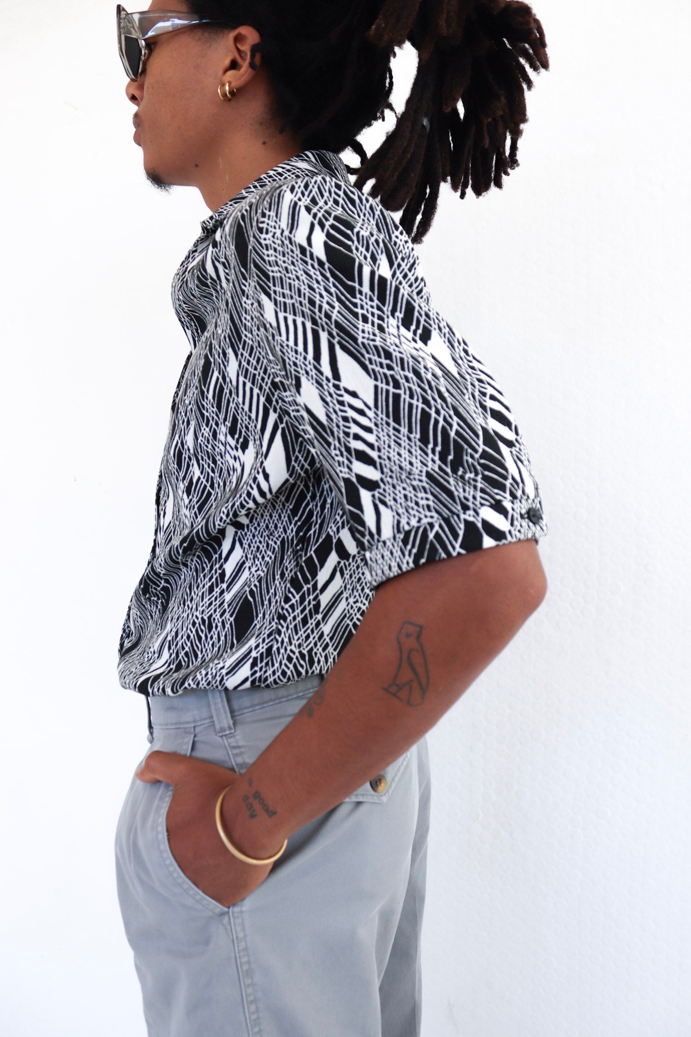 Black White Shirt