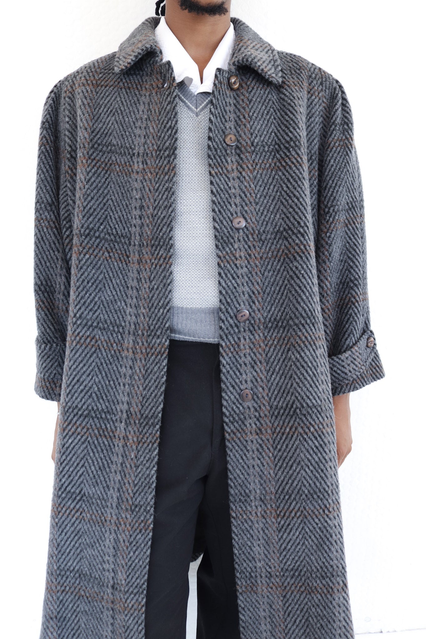Grey Wool Coat