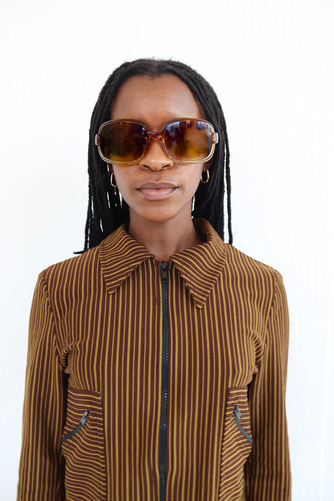 Pinstripe Pants Set