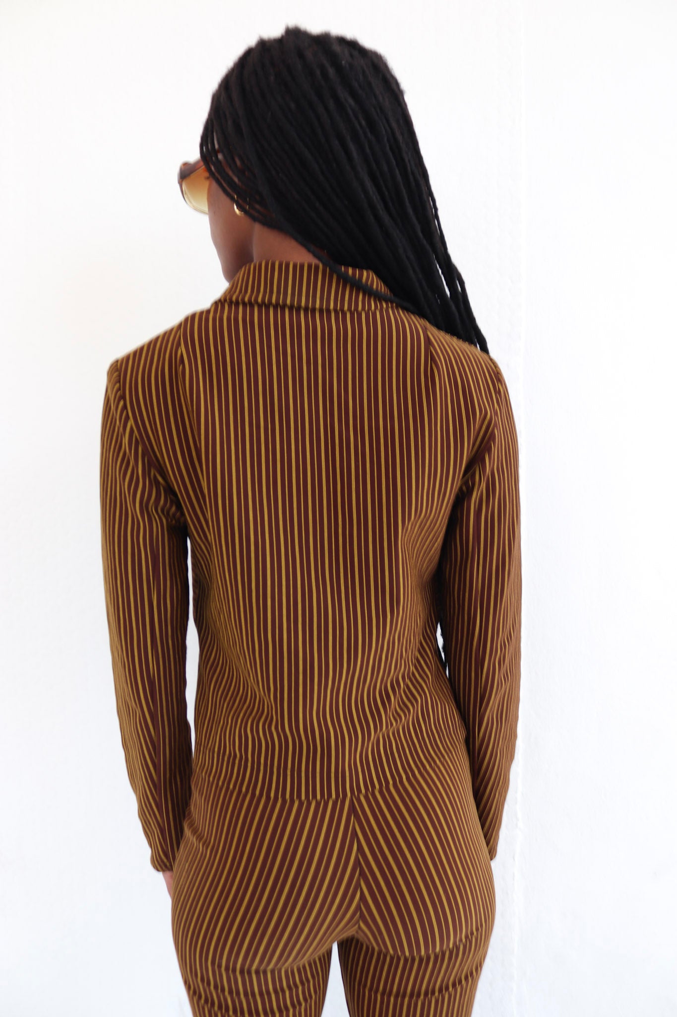 Pinstripe Pants Set
