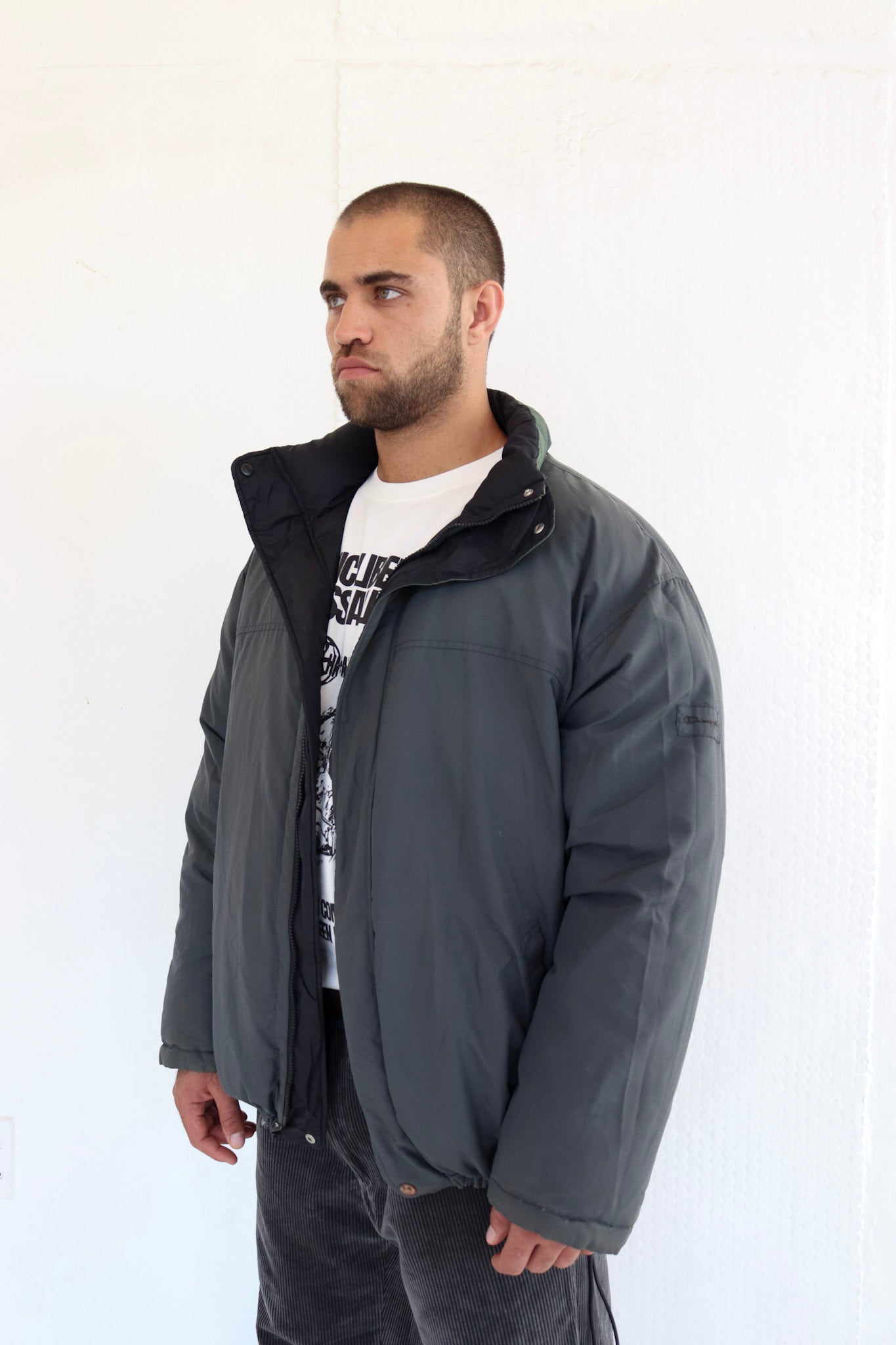 Reversible Champion Puffer Jacket