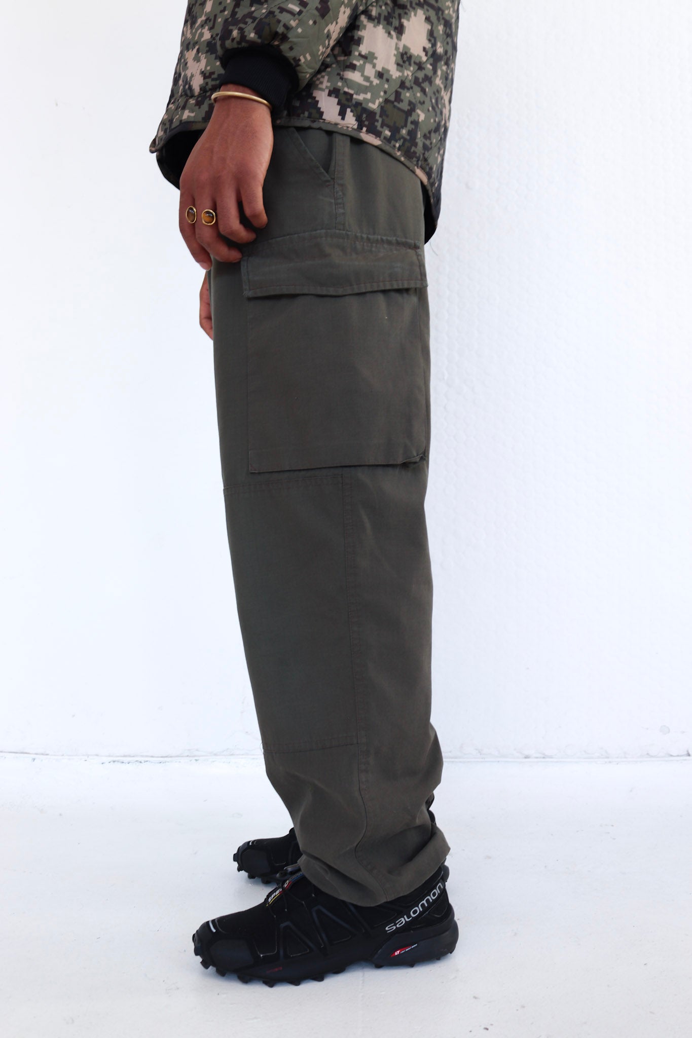 Green Cargo Pants