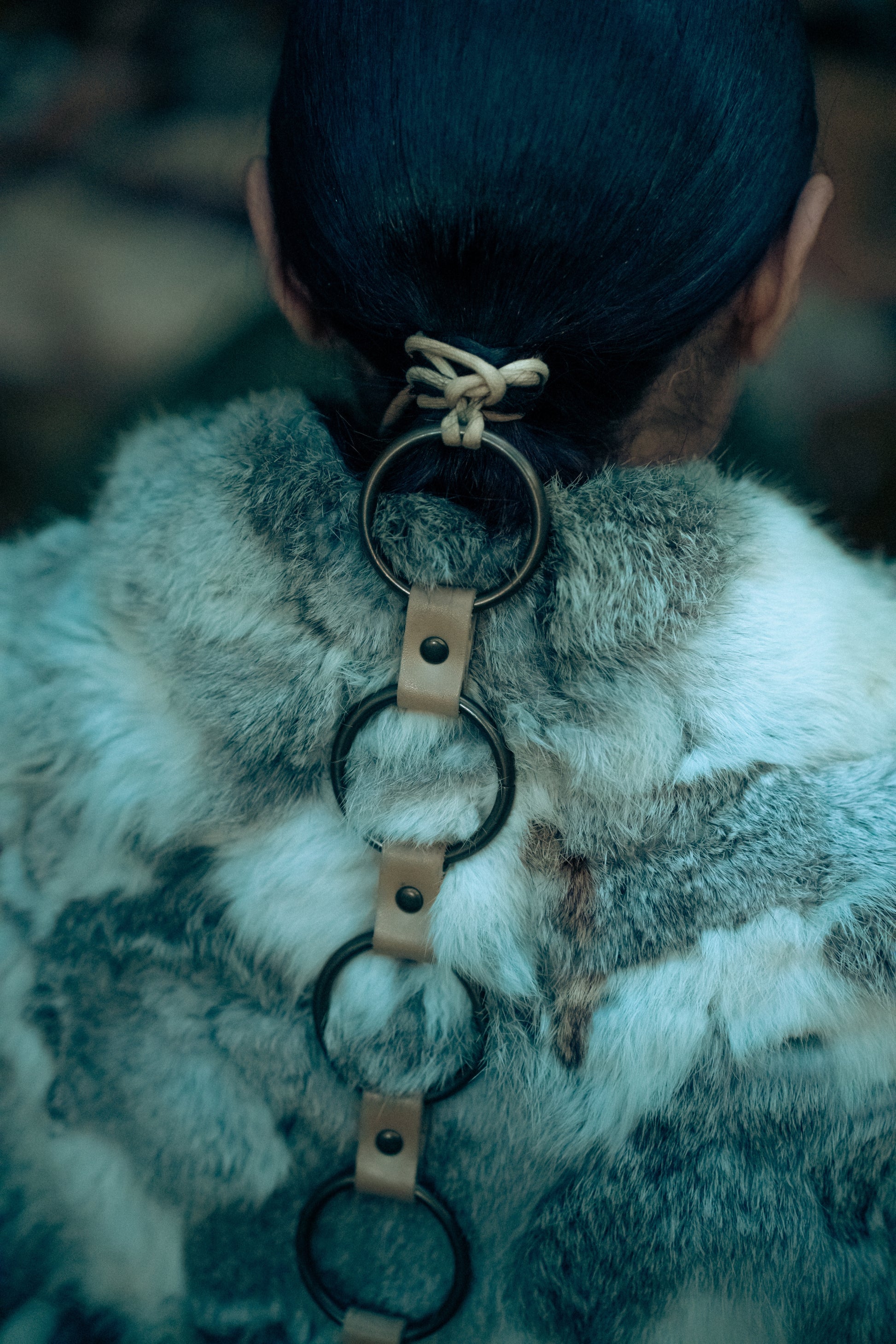 Genuine Fur Statement Jacket