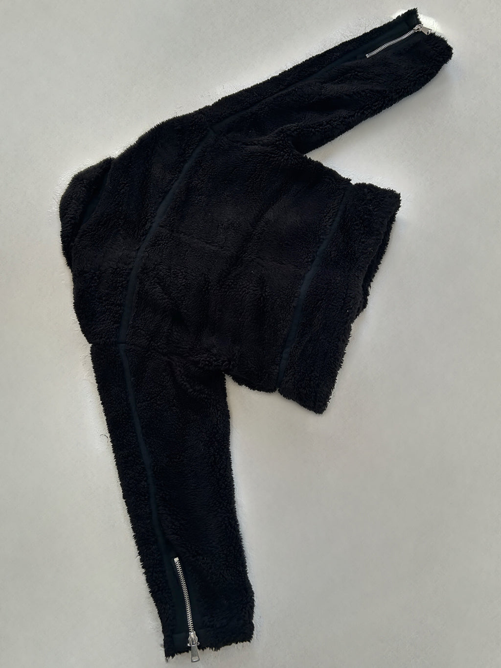 Black Fleece Zip Jacket