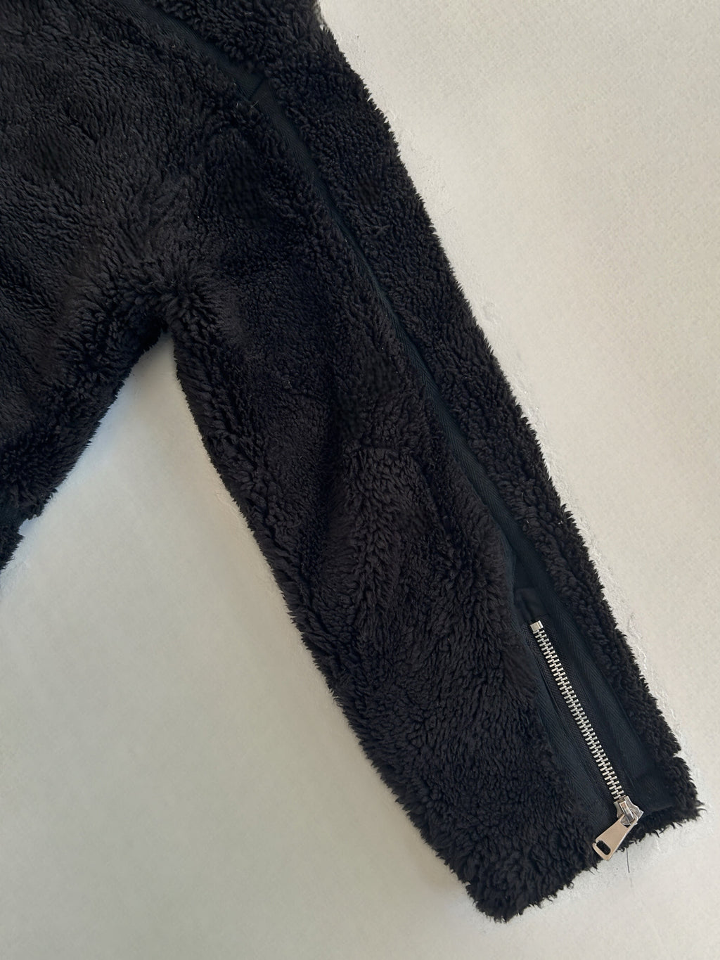Black Fleece Zip Jacket