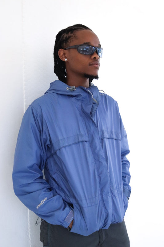 Blue Rain Jacket