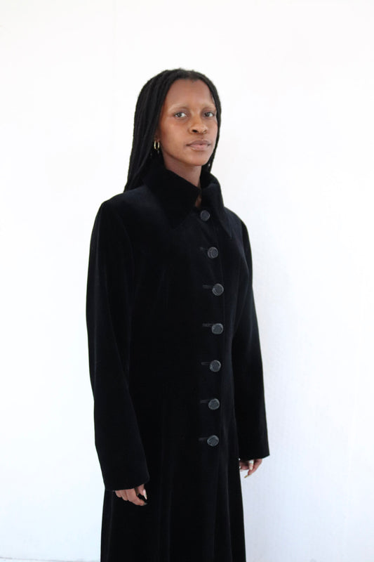Black Velvet Coat