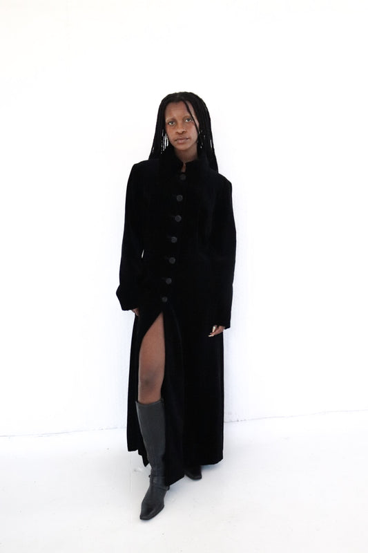 Black Velvet Coat