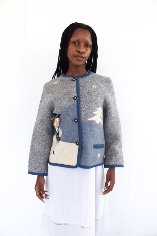 Grey Teddy Coat