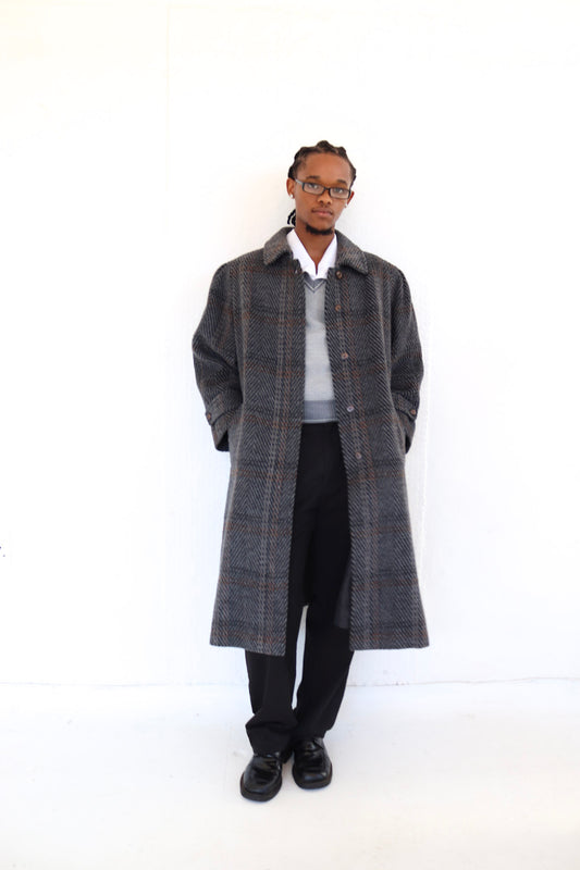 Grey Wool Coat