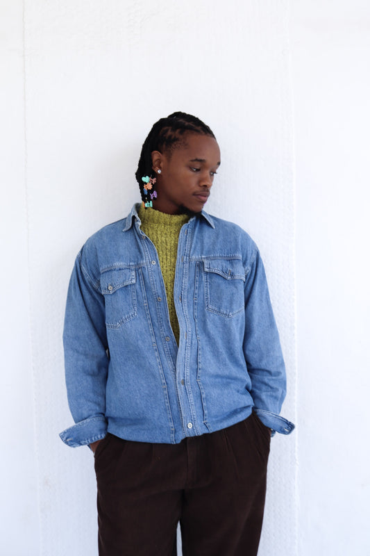Denim Button Up Shirt