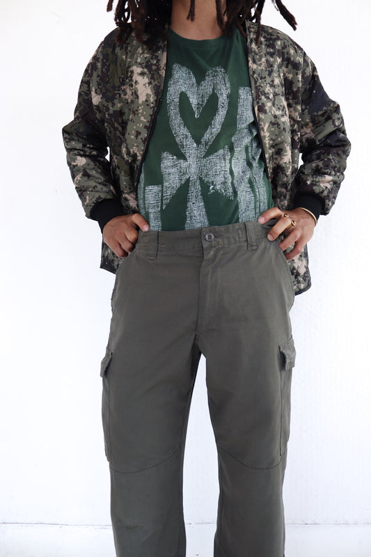 Green Cargo Pants